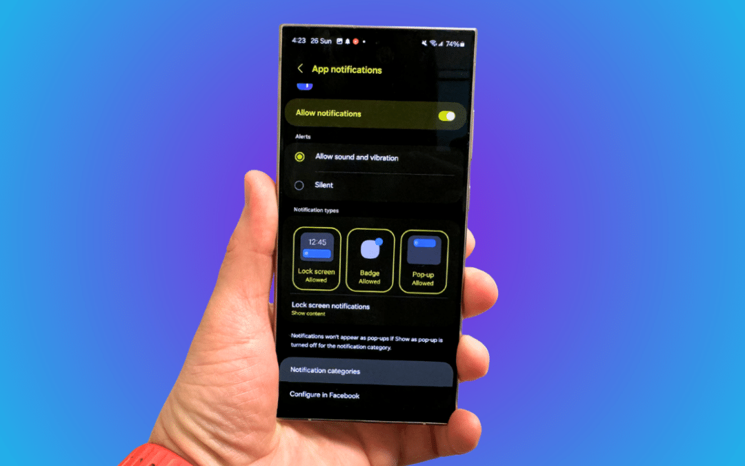 How to Customize App Notification Sounds in Samsung One UI 6.1