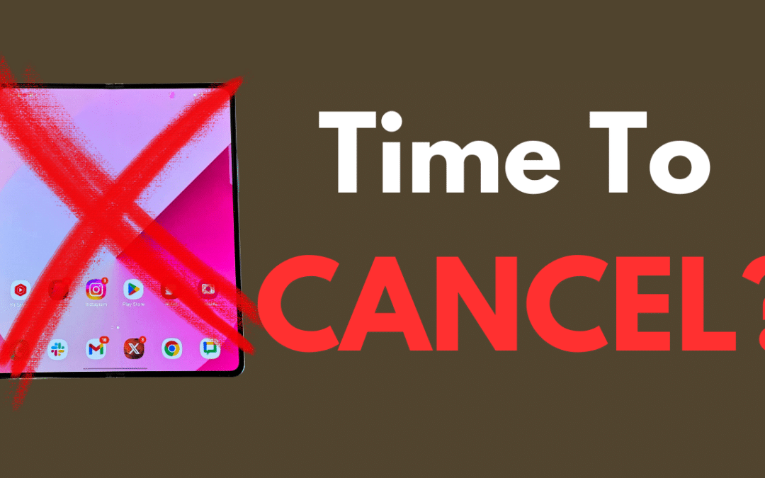 You Should Probably Cancel Your Galaxy Z Fold 6 Preorder