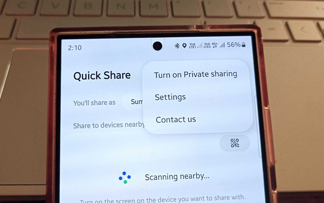 Samsung Quick Share Update Increases File Size Limit to 10GB