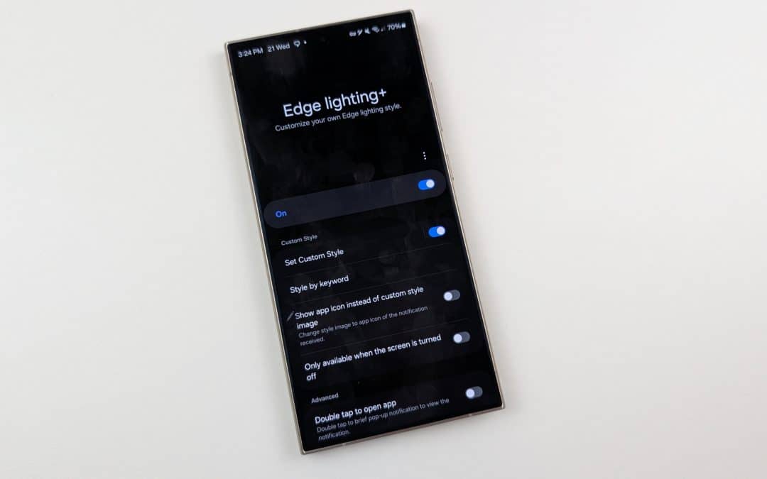 Samsung Working to Fix Edge Lighting+ Issues in One UI 6.1.1