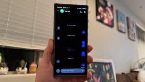 Galaxy S24 Ultra RCS From iPhone