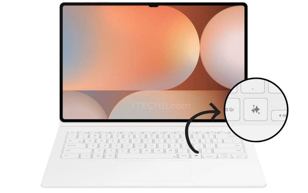 Leaked Galaxy Tab S10 Keyboard Images Show Off Galaxy AI Button