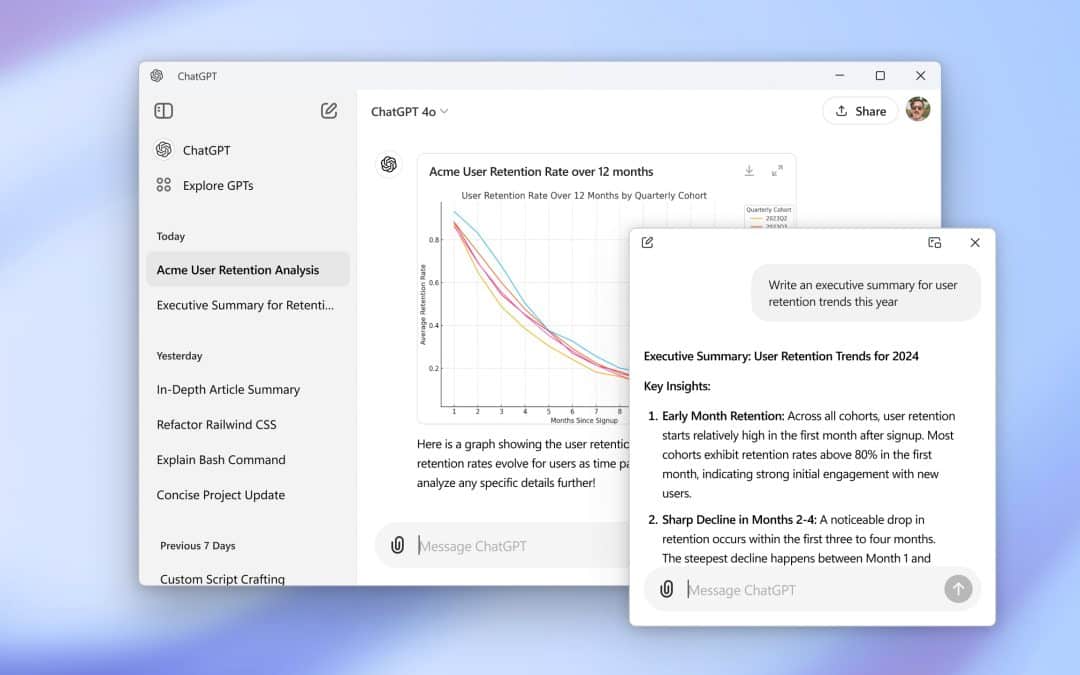 Galaxy Book Users Can Access ChatGPT via Native Windows App