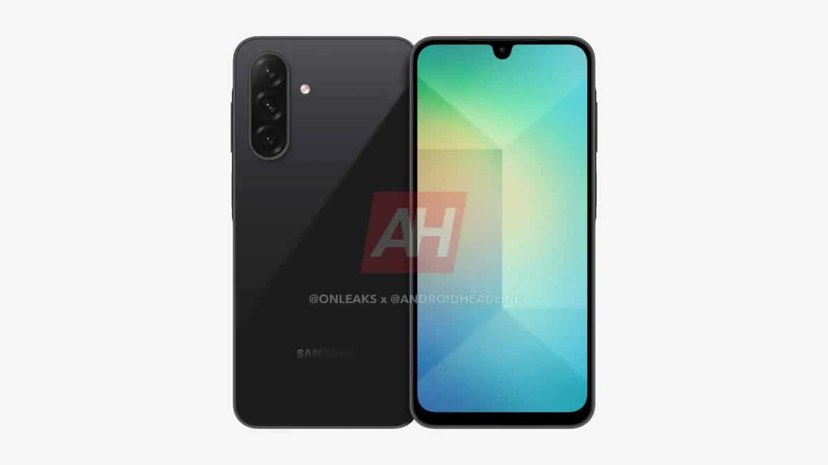 Samsung Galaxy A26 Renders (Android Headlines/OnLeaks)