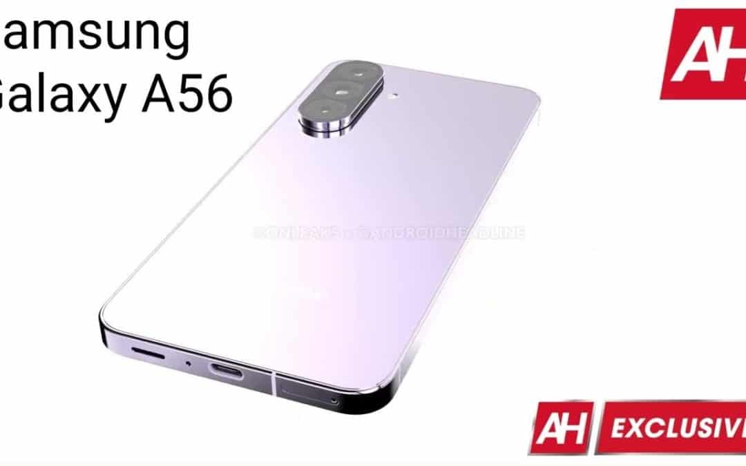 Leaked Galaxy A56 Render Confirms Samsung’s Design Overhaul