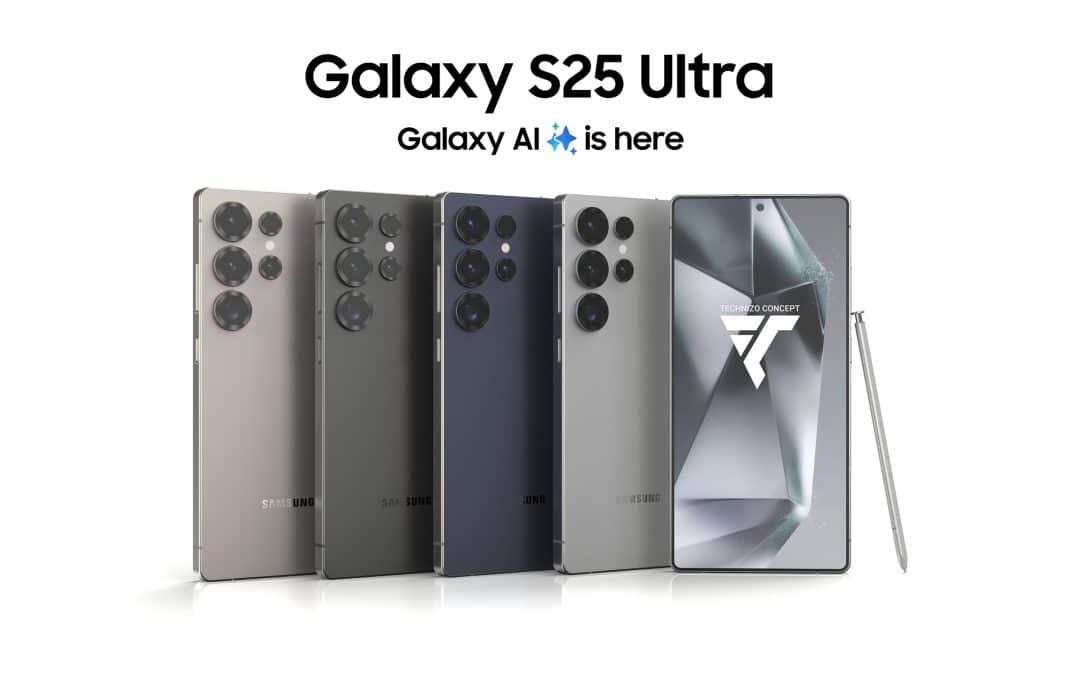 Galaxy S25 Ultra Visualized in All Four Rumored Official Colors