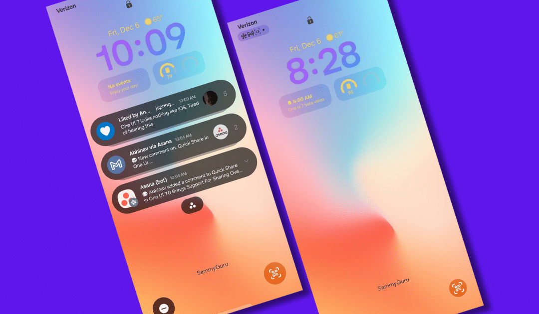 One UI 7.0 Changes Lock Screen Notifications, But You Can Go Back