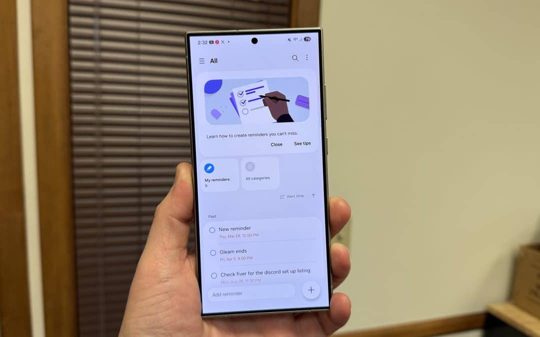 Gemini May Soon Support Samsung Reminders on your Galaxy