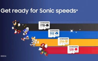 Samsung Teams Up with SEGA to Launch Sonic-Themed microSD Cards