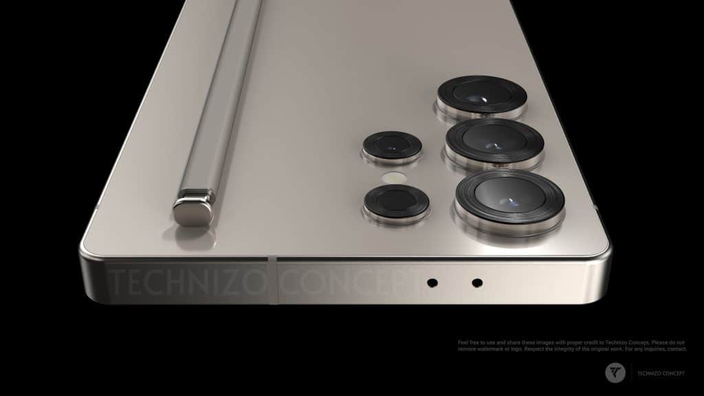 Galaxy S25 Ultra new 2025 renders 2