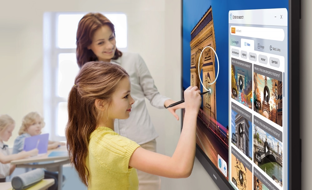 Samsung Brings Circle to Search on an 86-inch Interactive Display, But You Can’t Just Buy It