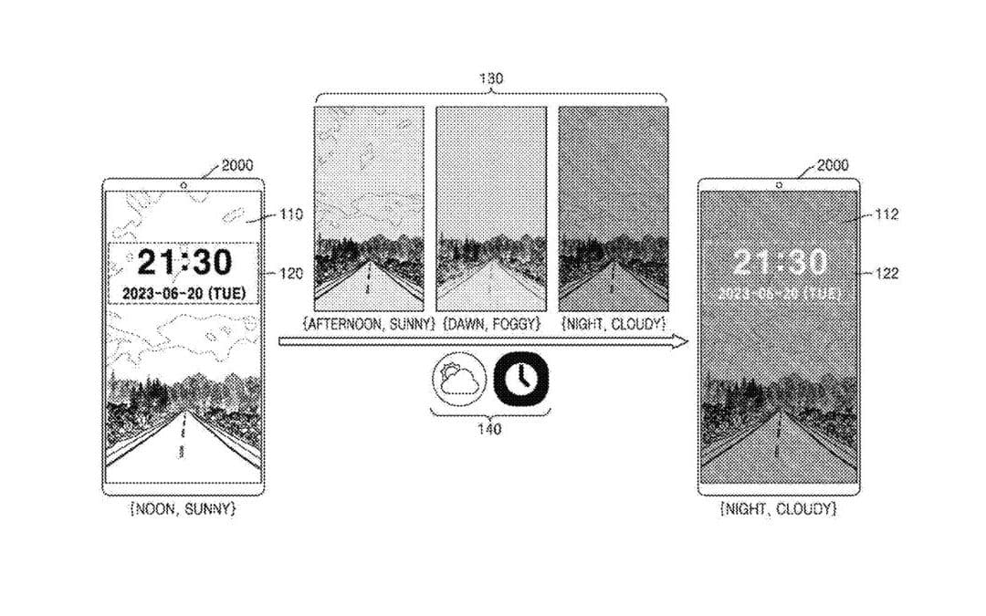 Samsung Patents Weather-Responsive AI Wallpaper Feature for Galaxy