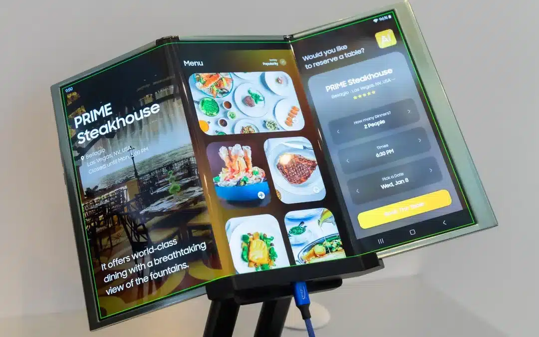 Samsung Display Shows Off Trio Of Tri-Fold Concepts at CES 2025