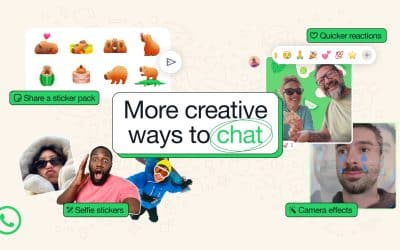 WhatsApp Adds Fun Features for Photos, Stickers and Reactions