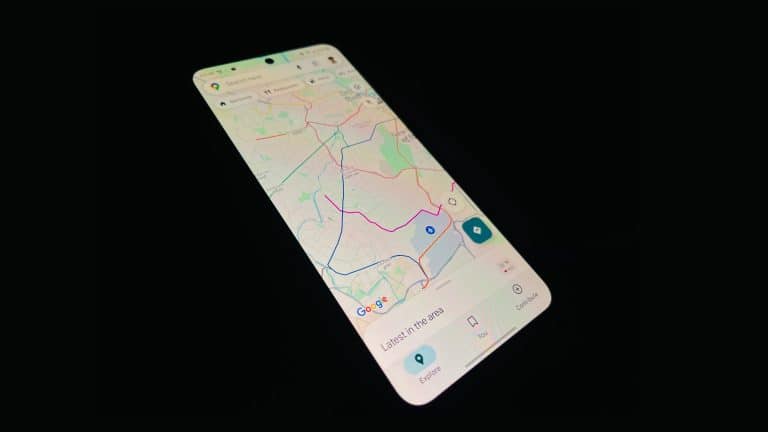 Google Maps Galaxy A55 5G
