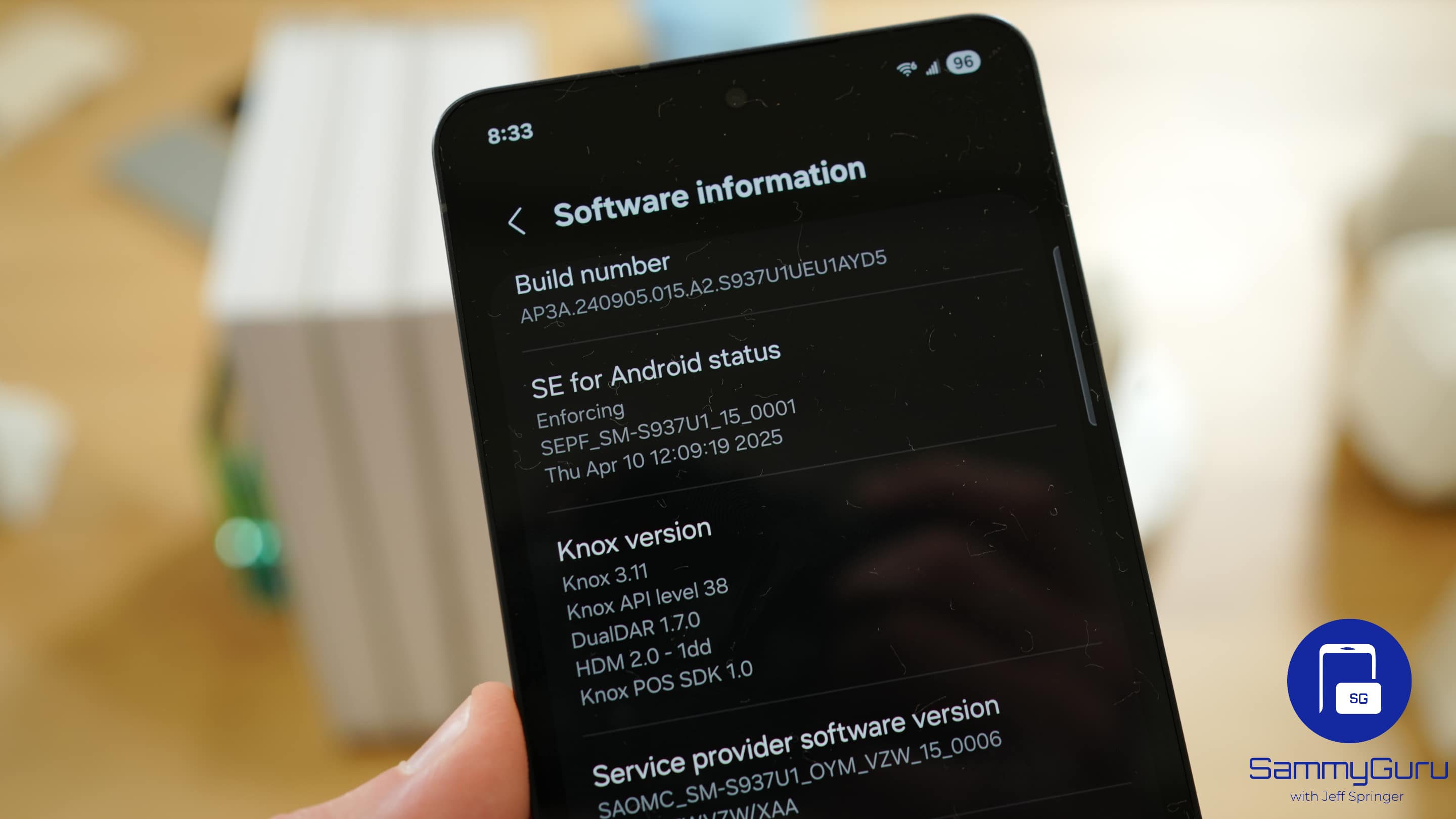 Software information