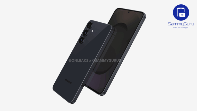 Galaxy S25 FE 5k render SammyGuru