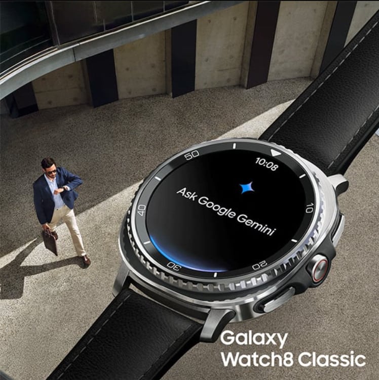 Galaxy Watch 8 Classic promo Galaxy Watch 8 Classic promo
