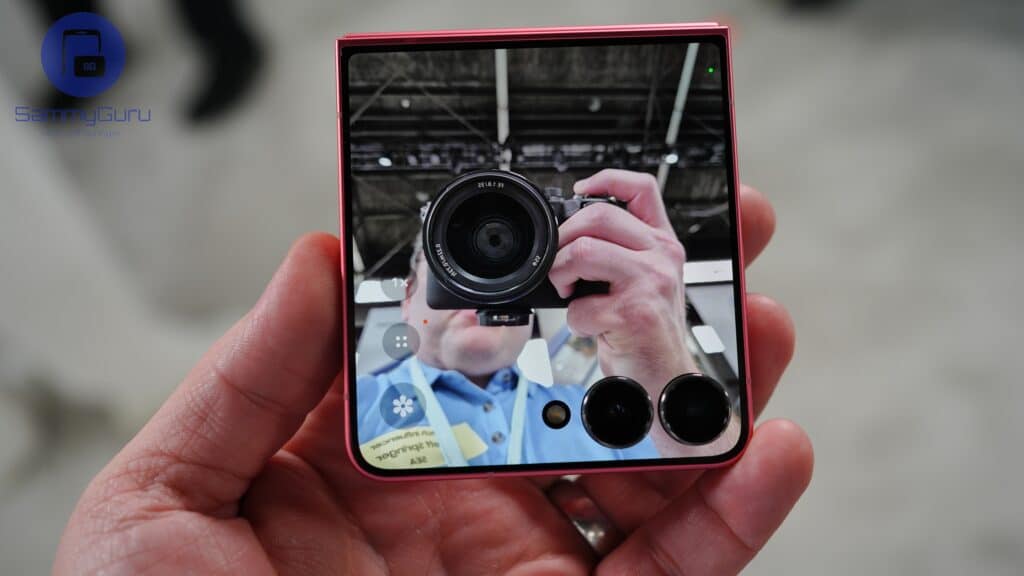 Galaxy Z Flip 7 SammyGuru 22 rear camera