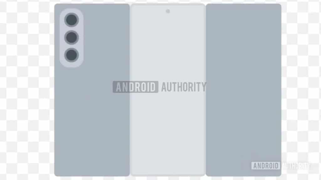 Samsung tri-fold phone design leak 1