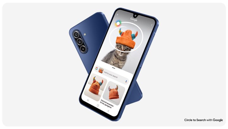 Galaxy A17 5G circle to search