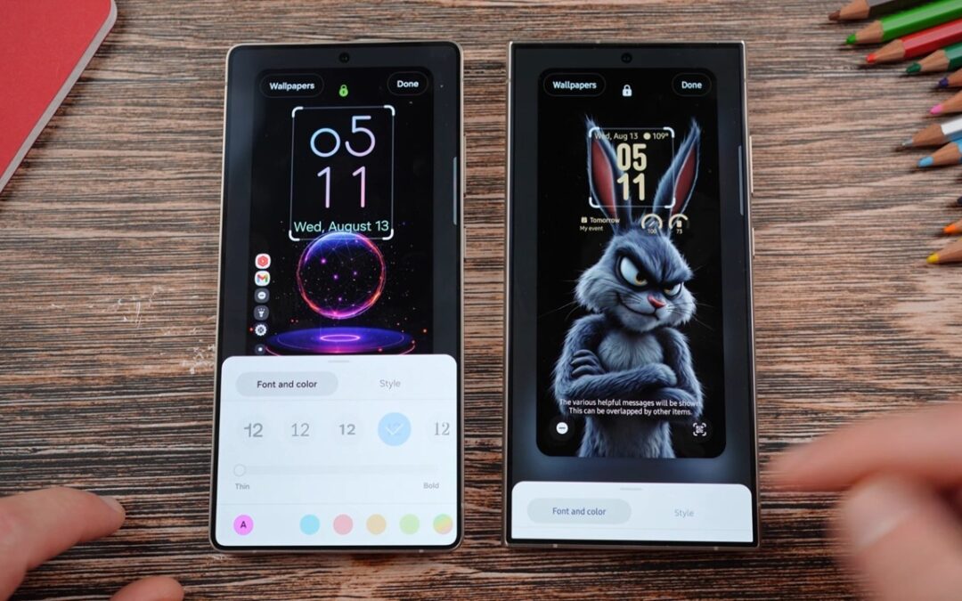 One UI 8’s Adaptive Lock Screen Clock Still Feels Half-Baked