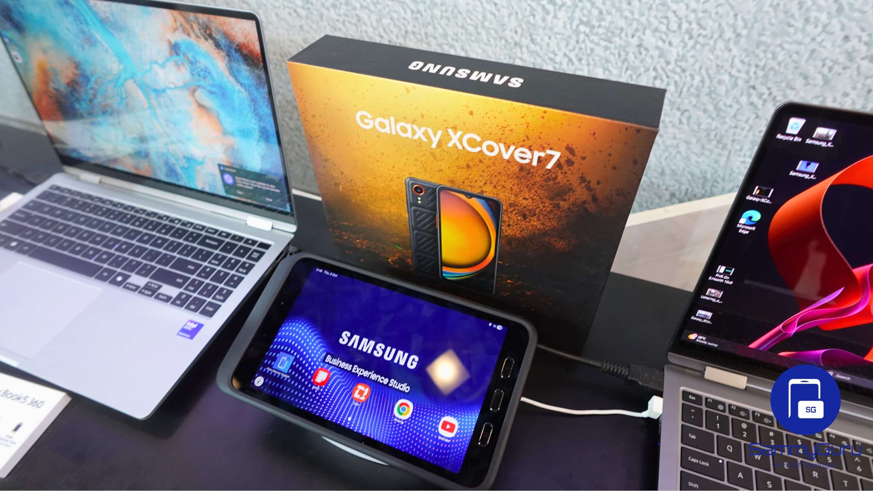 Galaxy XCover 7 showcased at Samsung IMC Delhi Galaxy XCover 7 showcased at Samsung IMC Delhi