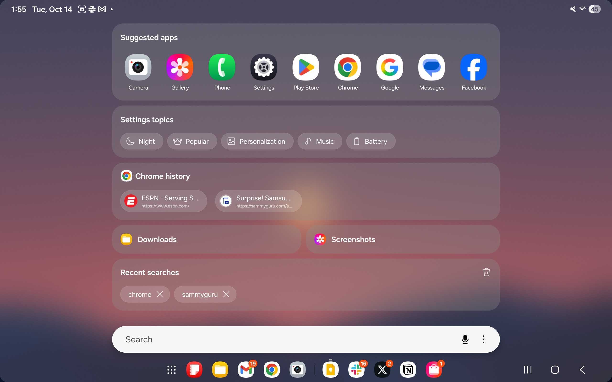 Chrome Galaxy Tab open tabs Chrome Galaxy Tab open tabs