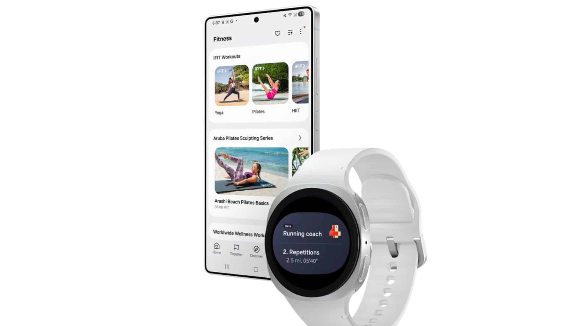 Samsung Health iFit integration Samsung Health iFit integration