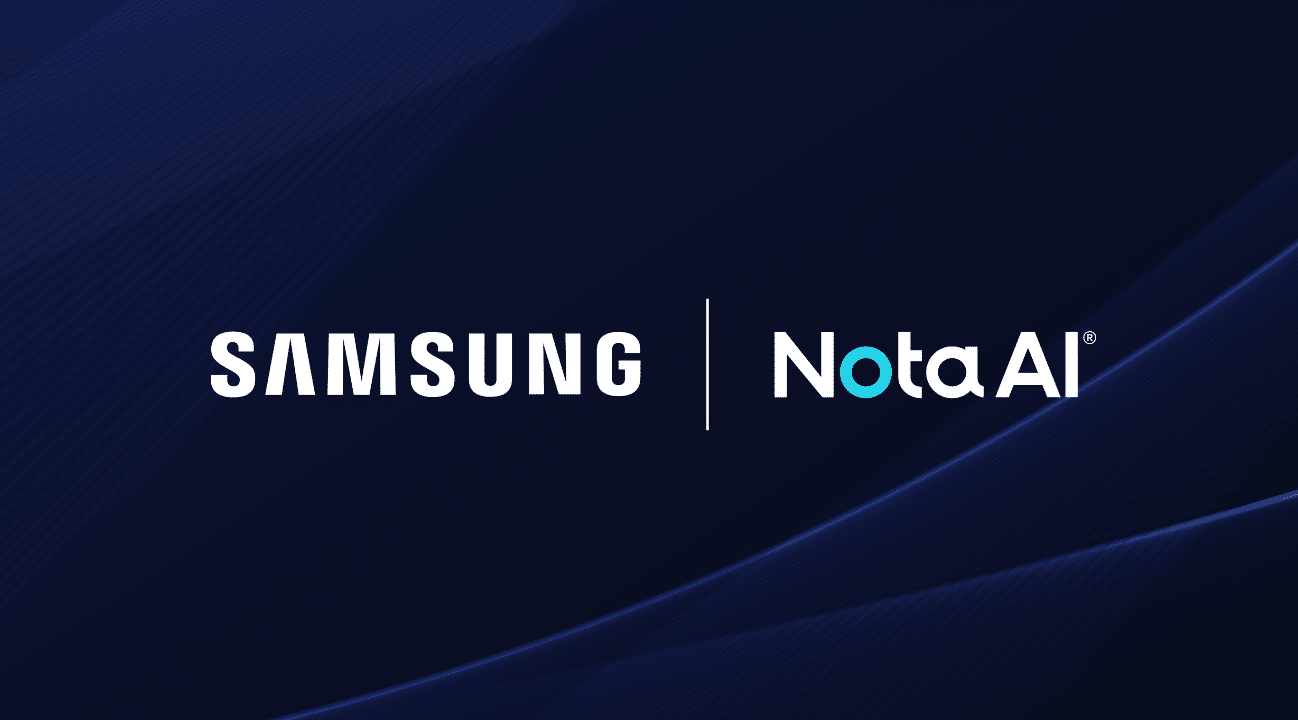 Samsung teams up with Nota AI