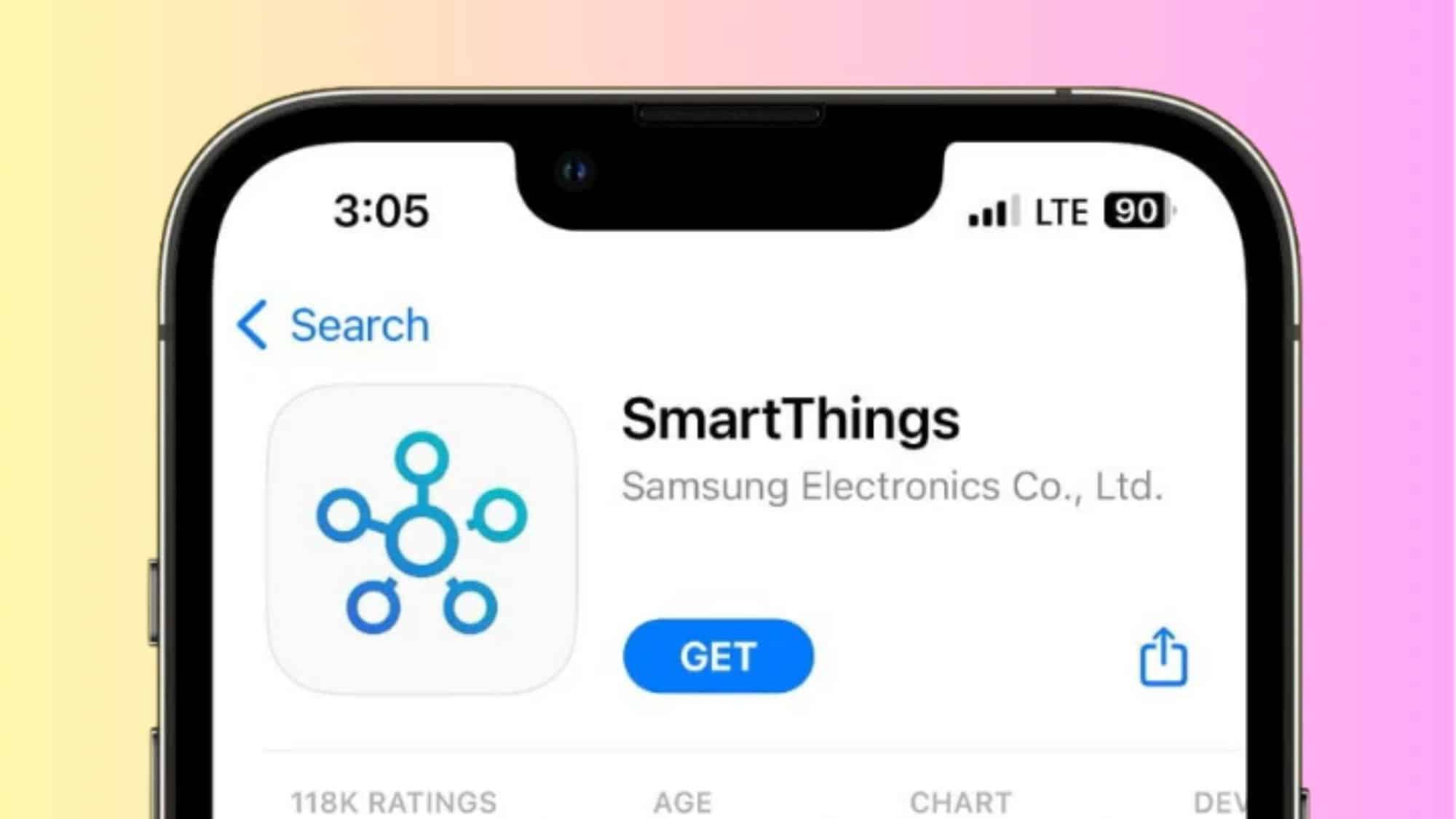 SmartThings iPhone App SmartThings iPhone App