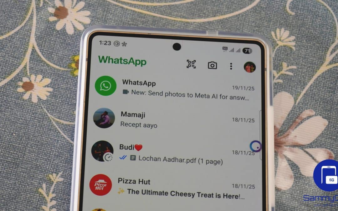 WhatsApp Makes Chat Actions Simpler on Android