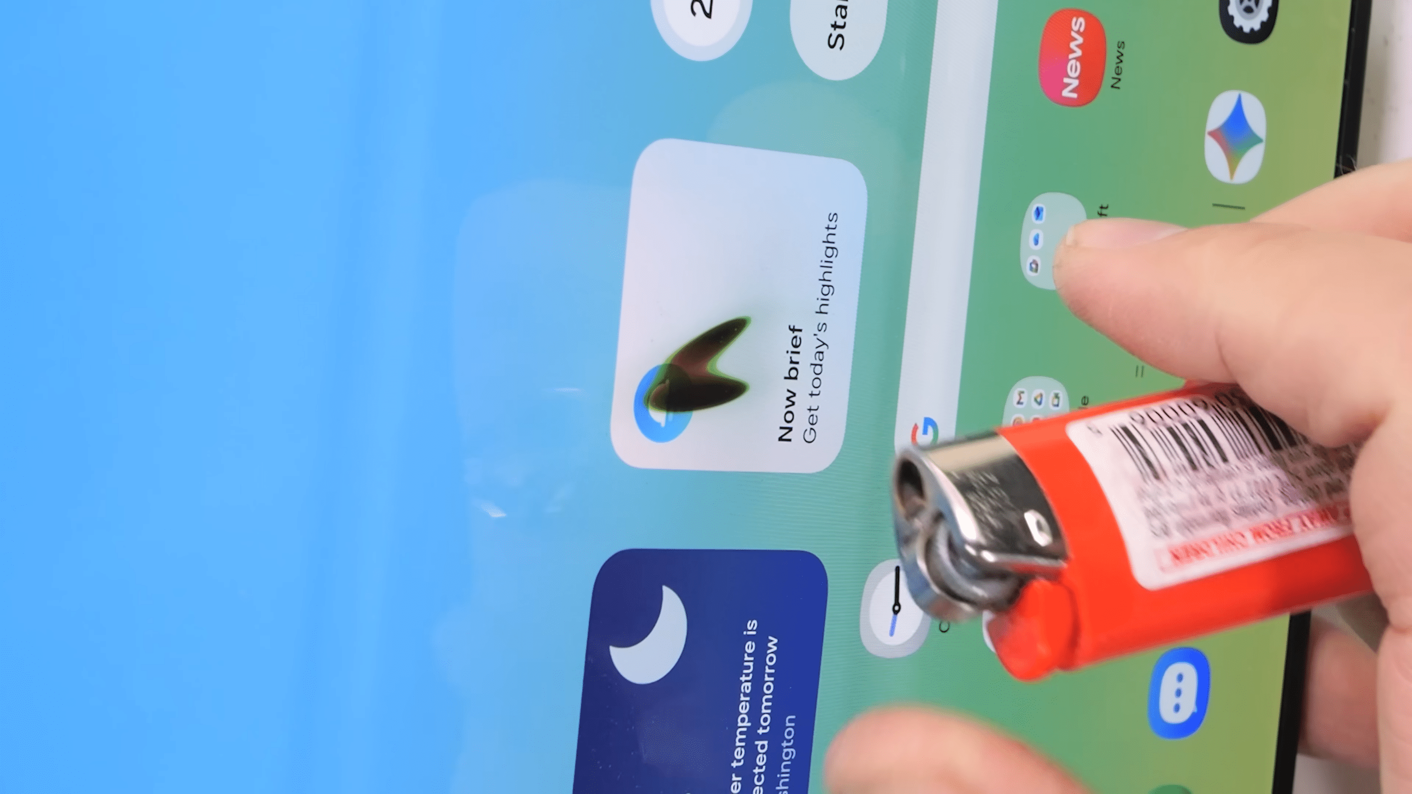 Galaxy Z TriFold durability test