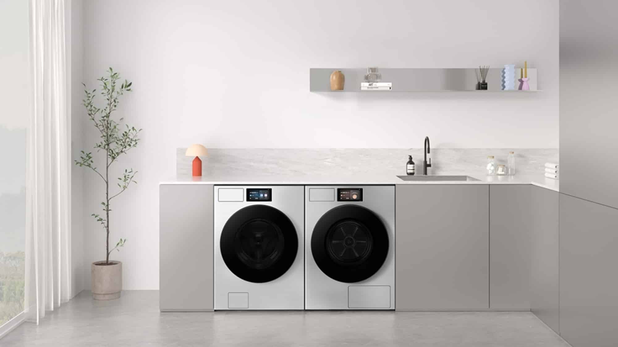 Bespoke AI washing machine and dryer