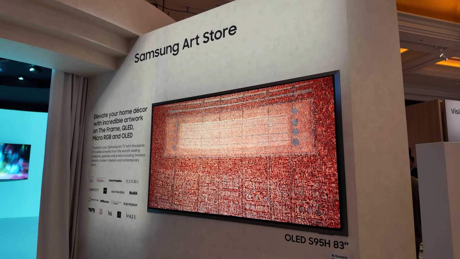 Samsung Art Store OLED S95H 83 CES 2026 1 Samsung Art Store OLED S95H 83 CES 2026 1