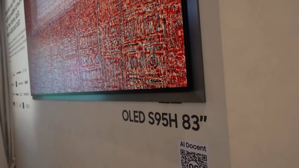 Samsung Art Store OLED S95H 83 CES 2026 2