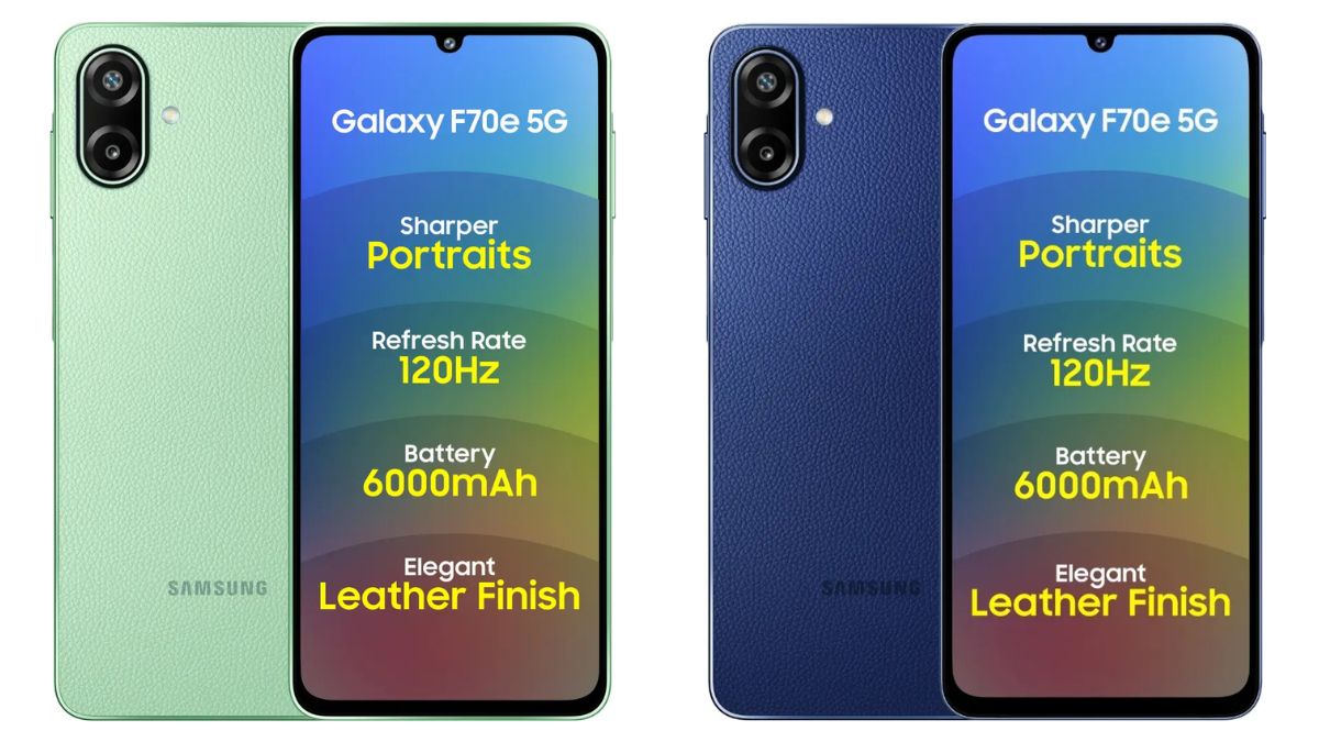 Galaxy F70e 5G featured new