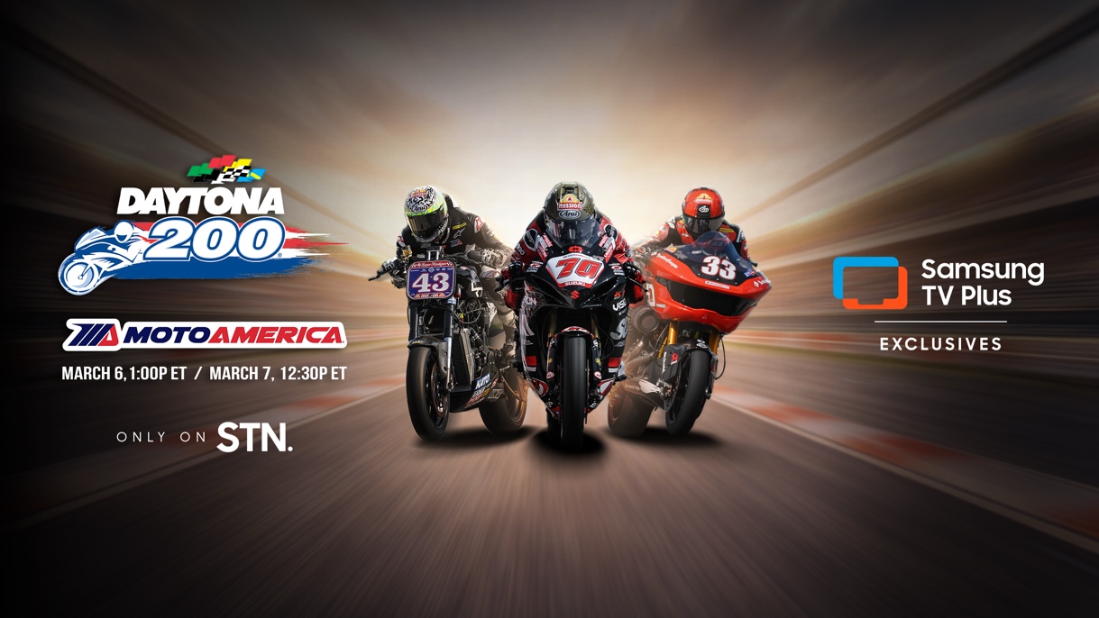 Samsung TV Plus Gets MotoAmericaTV Channel With Live Races and Replays