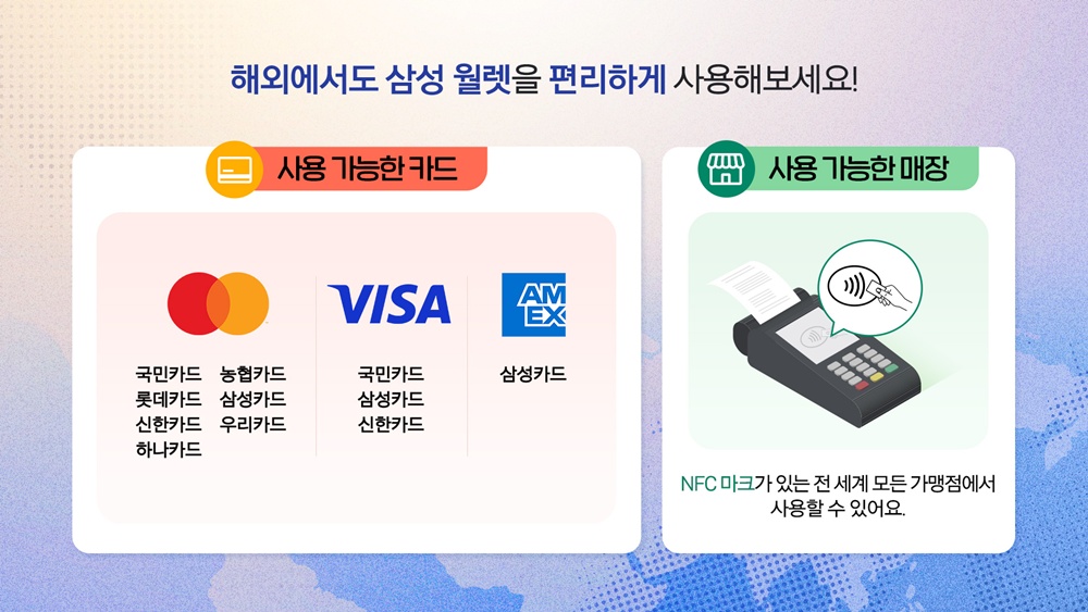Samsung Wallet AMEX support