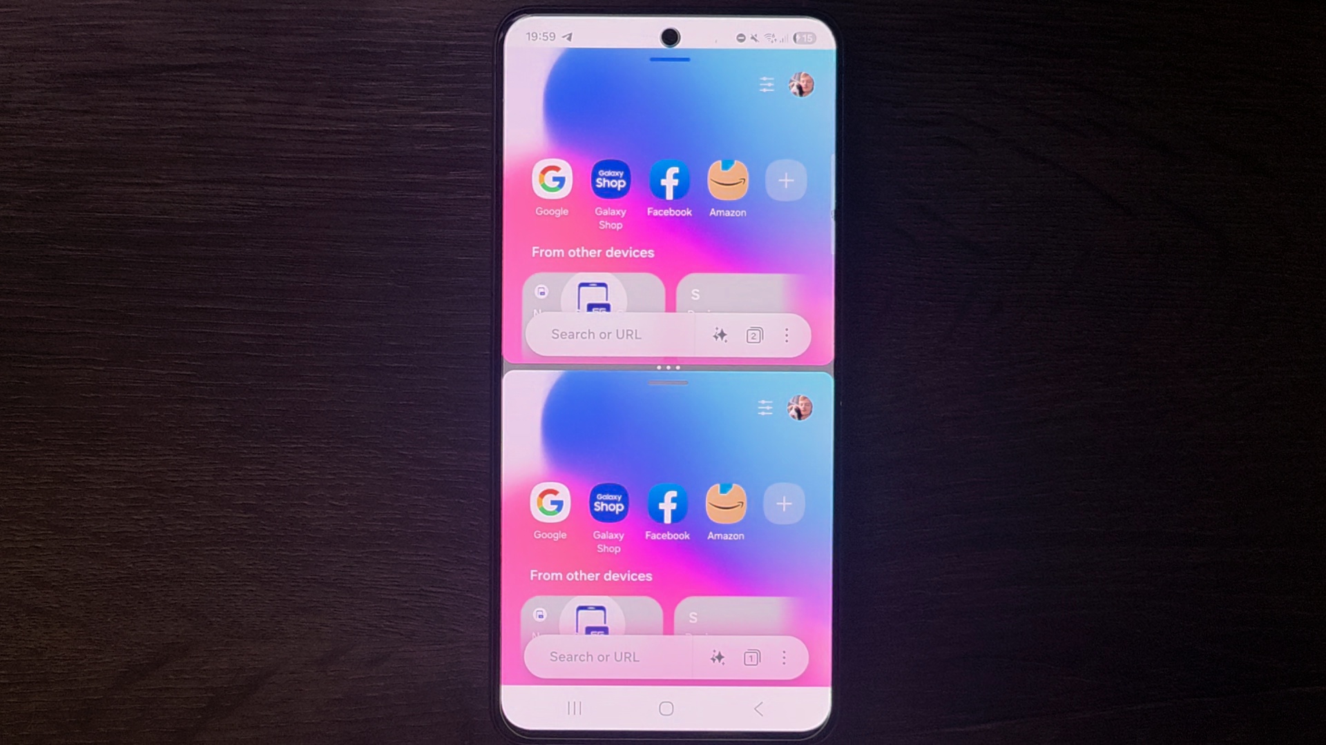 Samsung Browser Multi-window