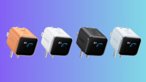 Anker 45W GaN charger display