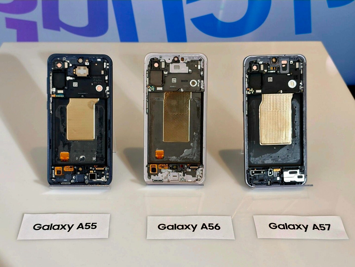 Galaxy A57 vapor chamber