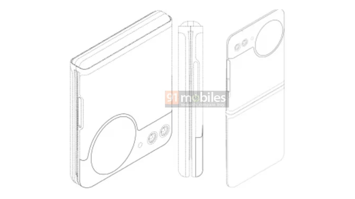Galaxy Z Flip patent two cover screens 2