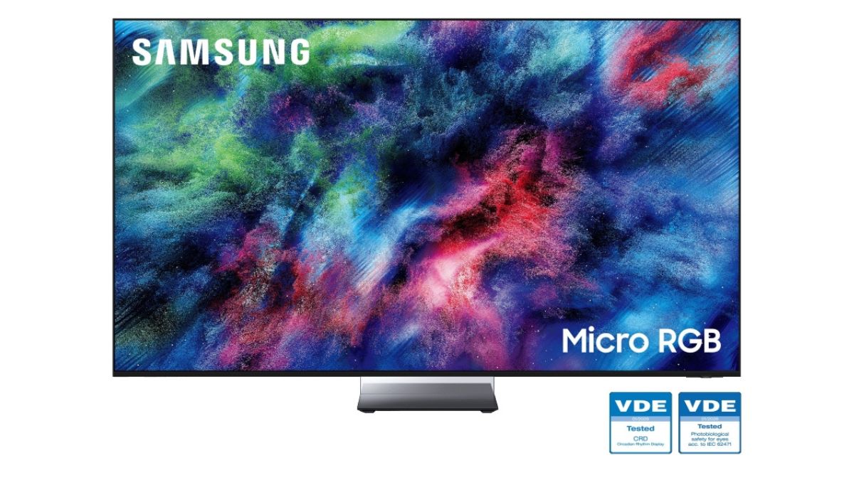 Samsung Micro RGB TV Eye Safety