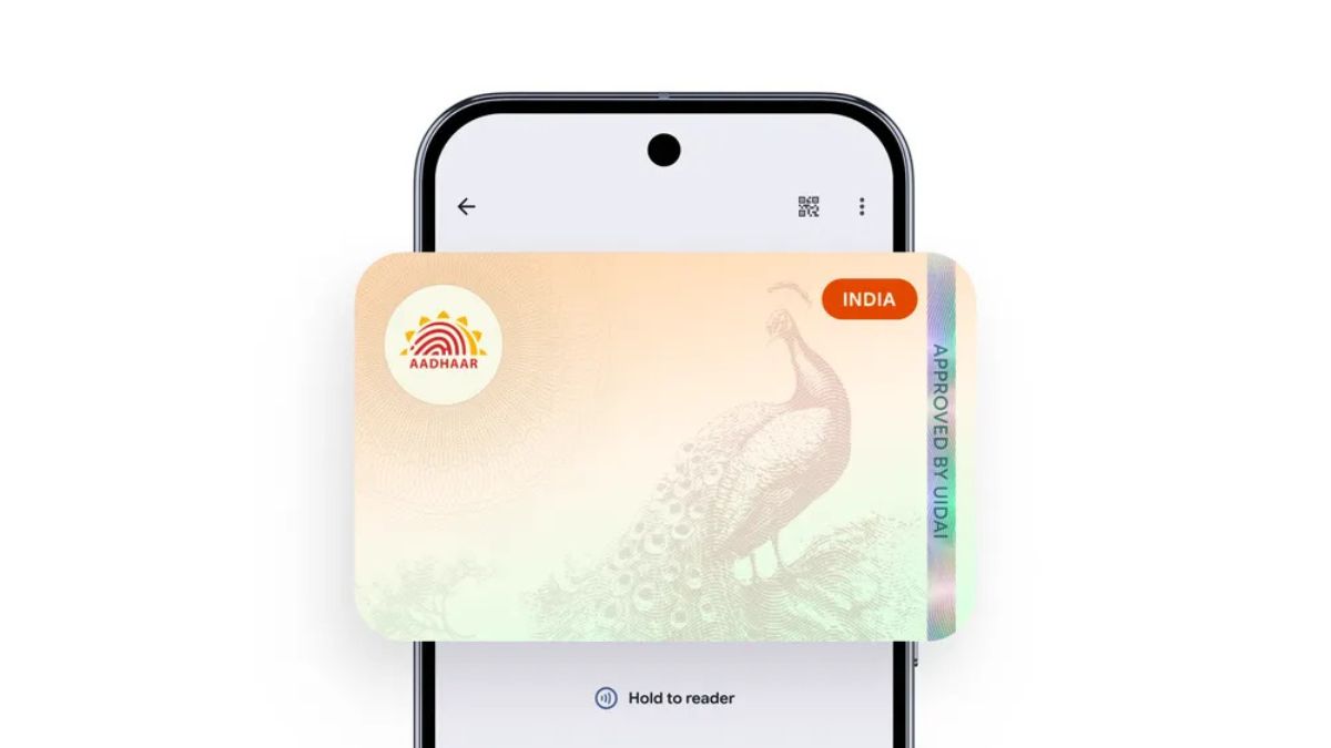 Google Wallet Aadhaar