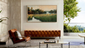 Samsung Art Store Autumn River Lifestyle Image