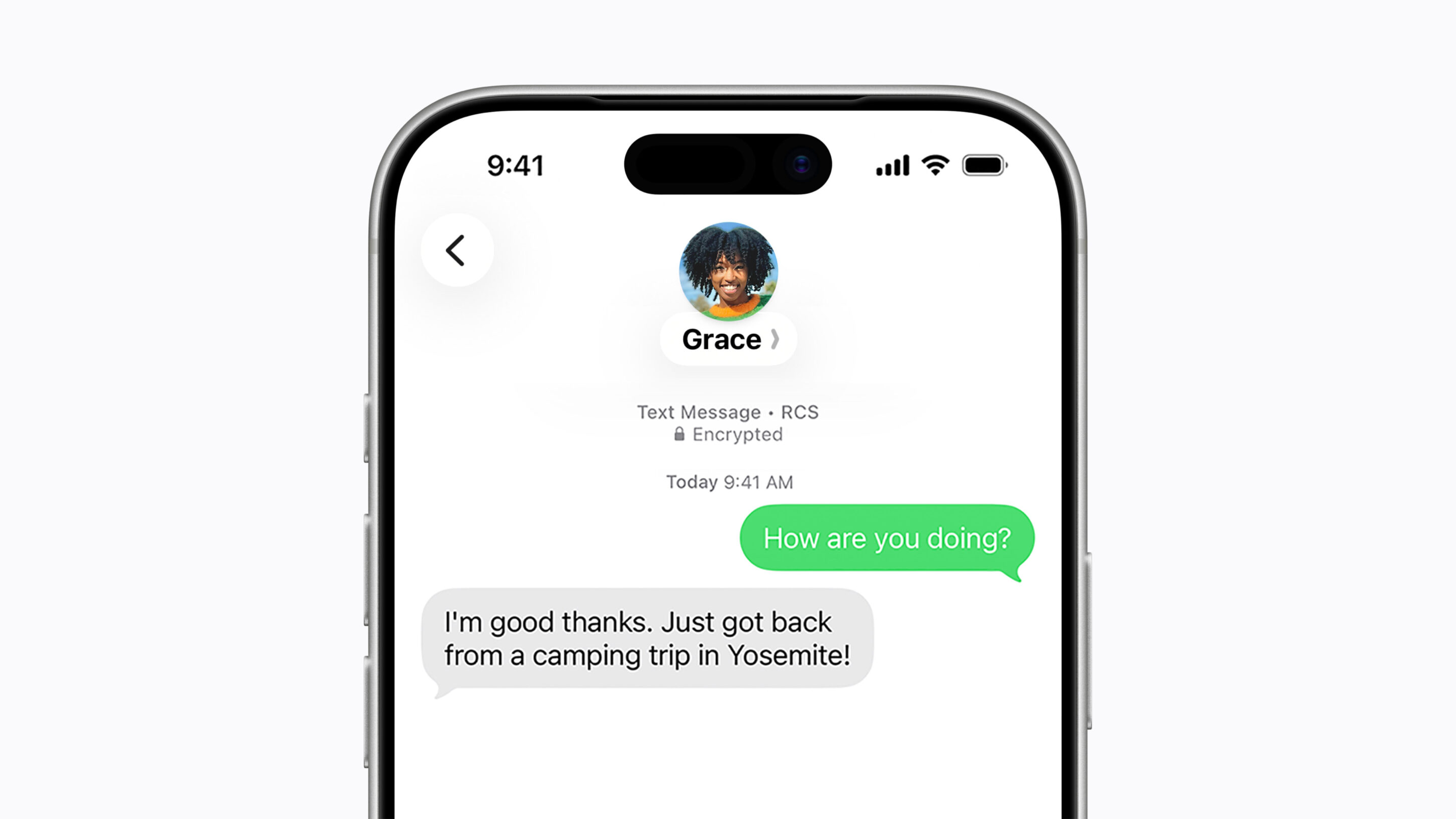 Apple iPhone encrypted RCS Android