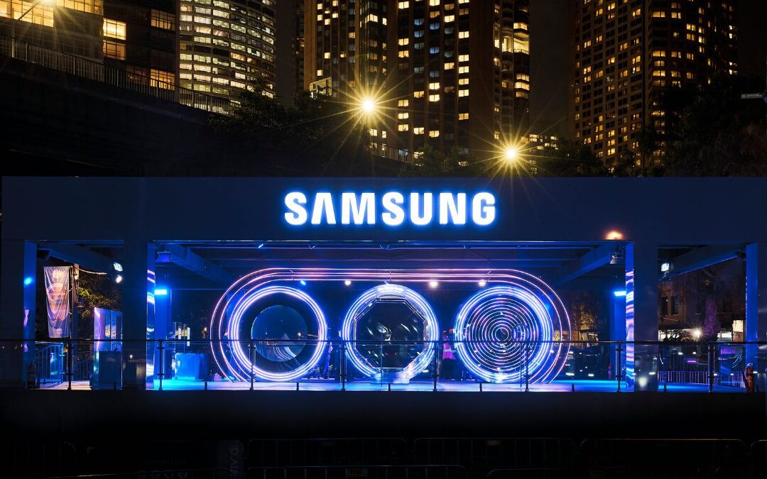 Galaxy S26 Ultra Powers Sky Portal Studio at Vivid Sydney