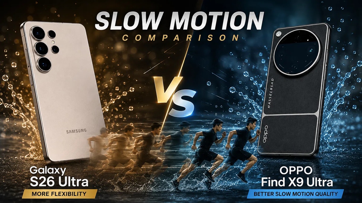 Galaxy S26 Ultra Oppo Find X9 Ultra slow motion featured image