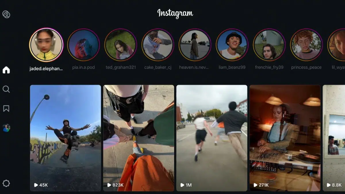 Instagram for TV samsung